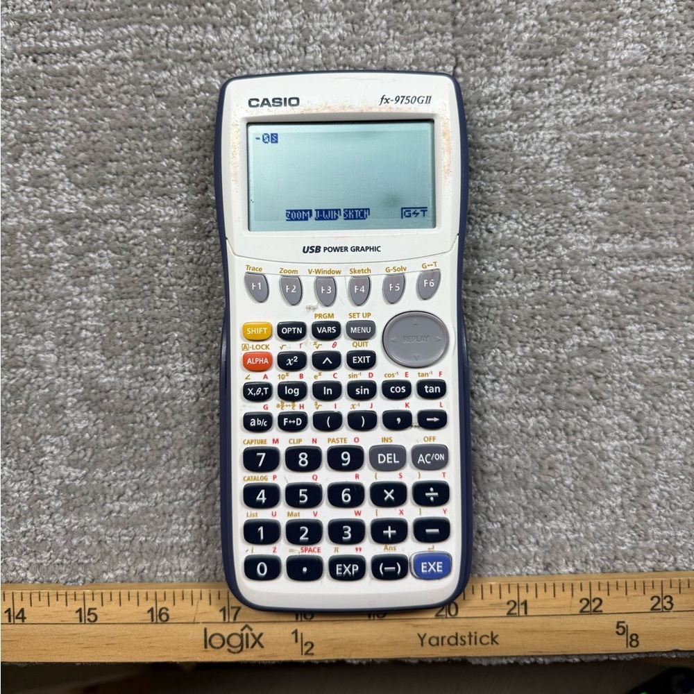 Casio FX-0750GII Graphing Calculator Works